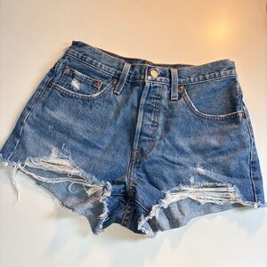Levis 501 premium denim Shorts